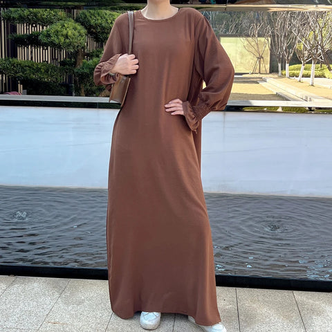 Under Abaya Inner Long Slip Dress