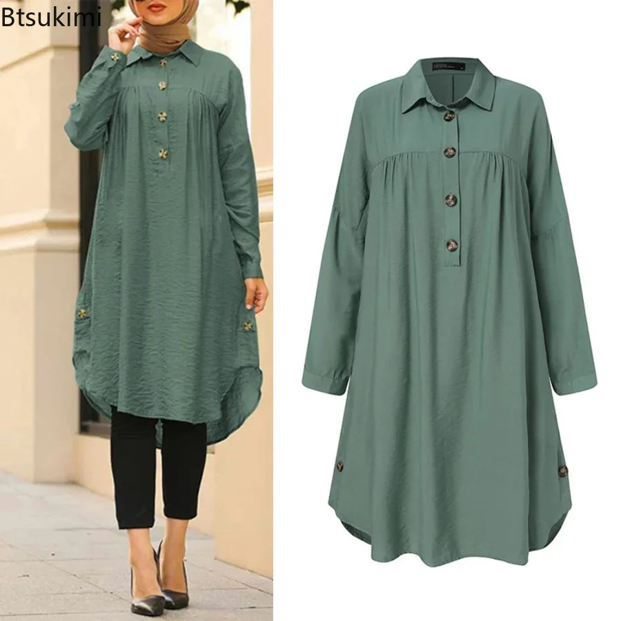 Blouse for Women Long Shirt