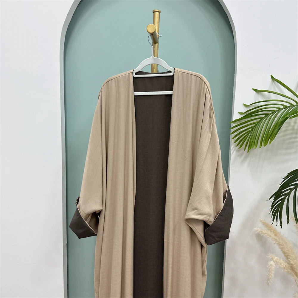 Open Modest Kimono Abaya