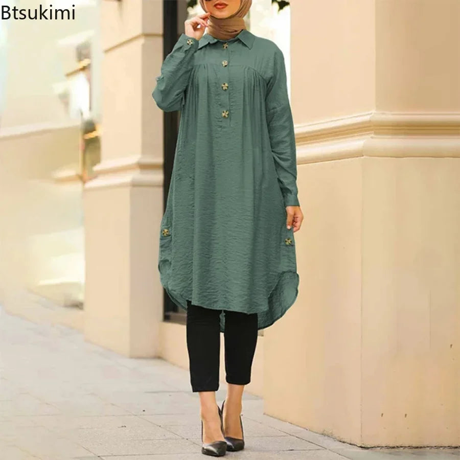 Blouse for Women Long Shirt