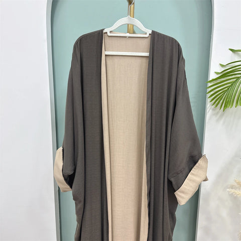 Open Modest Kimono Abaya