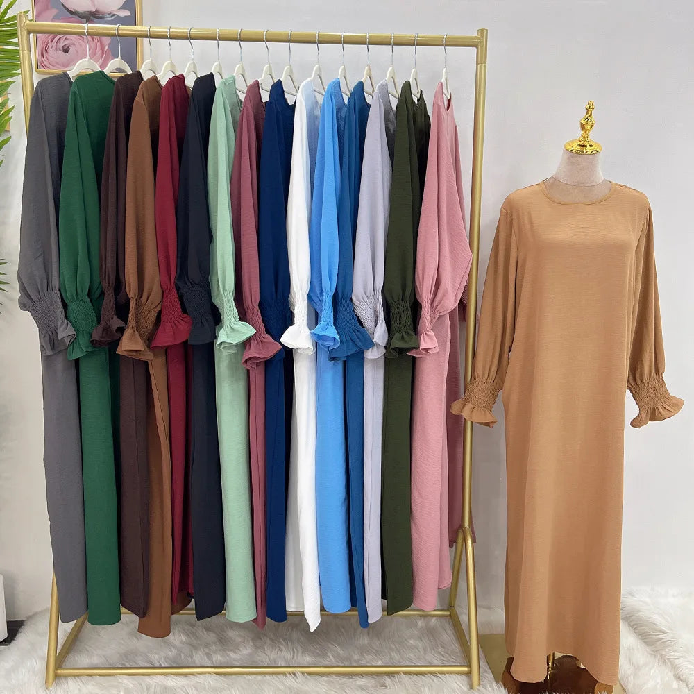 Under Abaya Inner Long Slip Dress