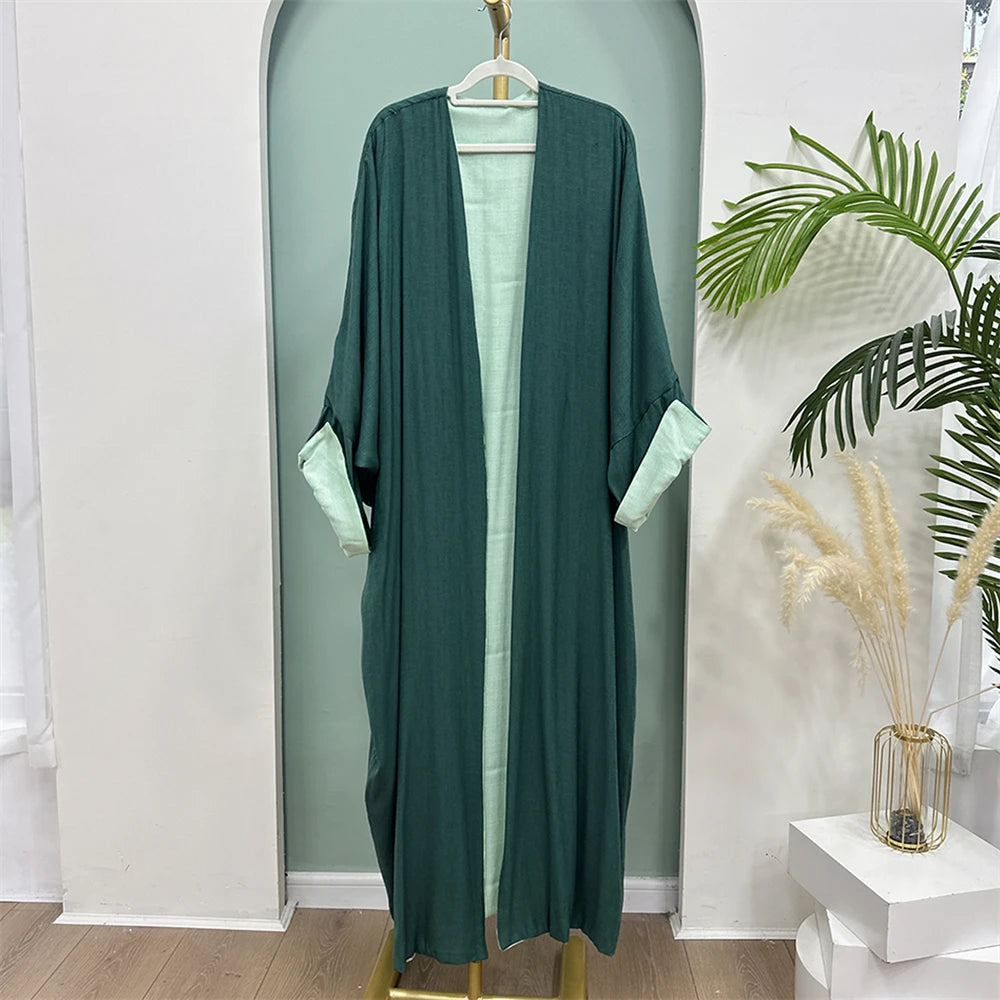 Open Modest Kimono Abaya