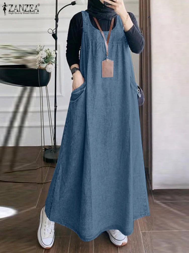 Summer Long Dress Abaya