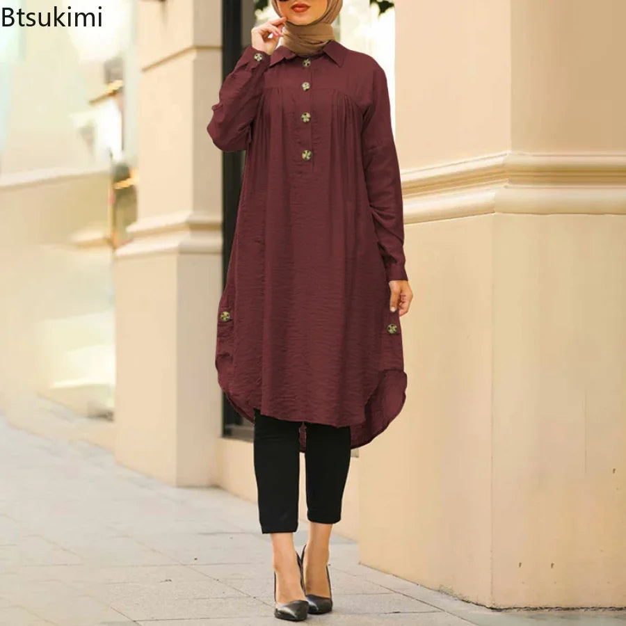 Blouse for Women Long Shirt