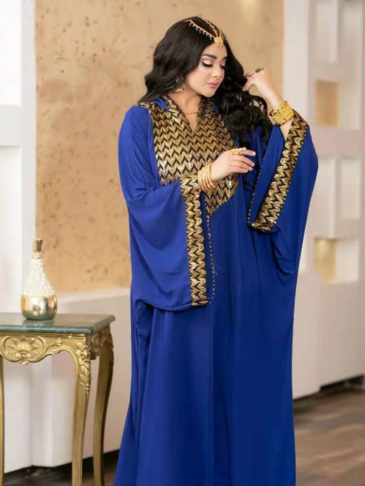 Hooded Abaya Knitted Kaftan